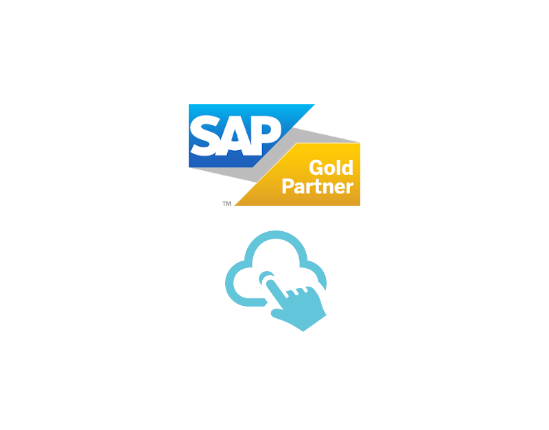 SAP Business One Cloud-Logo SAP Business One Gold Partner WUD-mobil