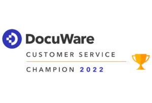 WUD DocuWare Customer Service Champion 2022-Logo