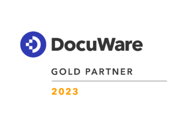 Das WUD DocuWare Gold Partner Logo 2023, eines der IT-Produkte von WUD
